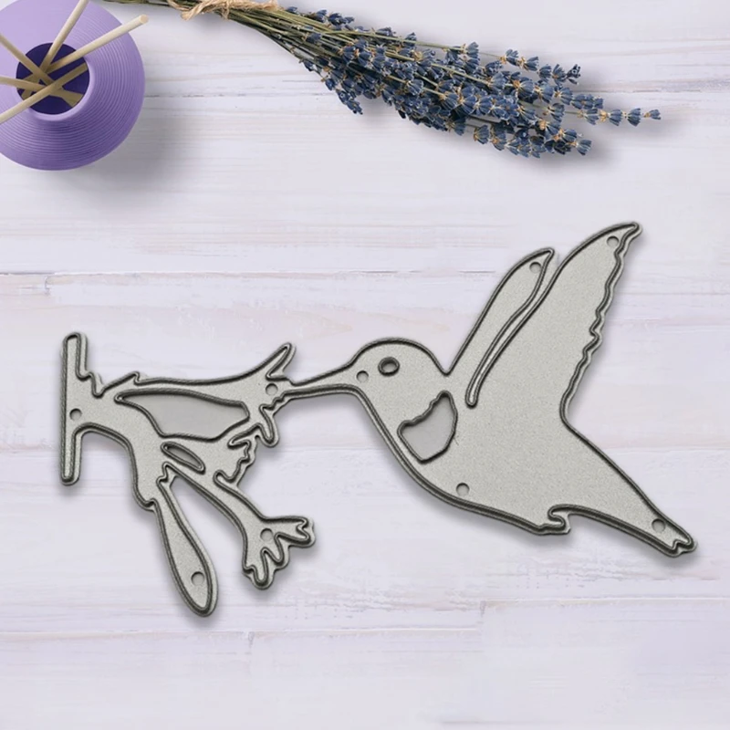 

Bird is Eating Metal Cutting Dies Stencil DIY Scrapbooking Album Paper Card Template Mold Embossing Craft Decoration