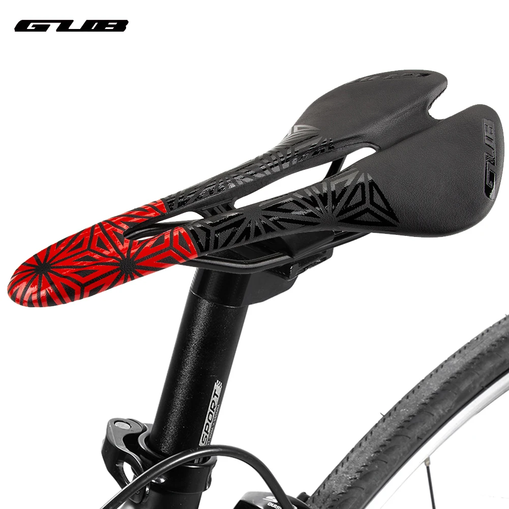 

MTB Bike Saddle Breathable Nylon Cycling Seat Cushion MTB Mountain Bike Racing Hollow Saddle Seat Bicycle Parts