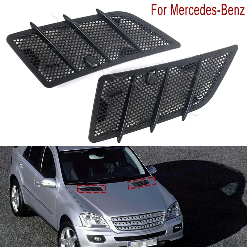 

X-CAR Premium Error-Free Front Hood Vent Grille For Mercedes-BENZ W164 ML / GL Class 2008-2011 1648804405