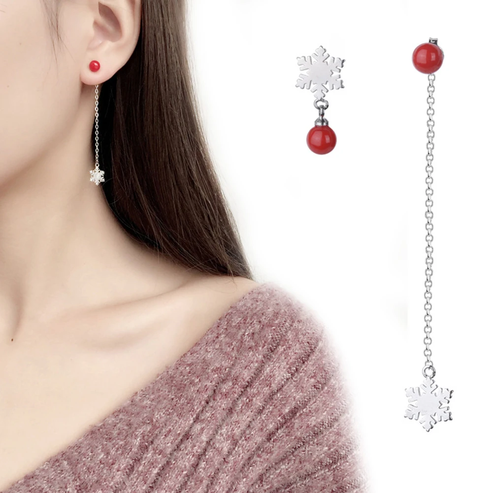 Женские Длинные асимметричные серьги падения темперамента модные ювелирные