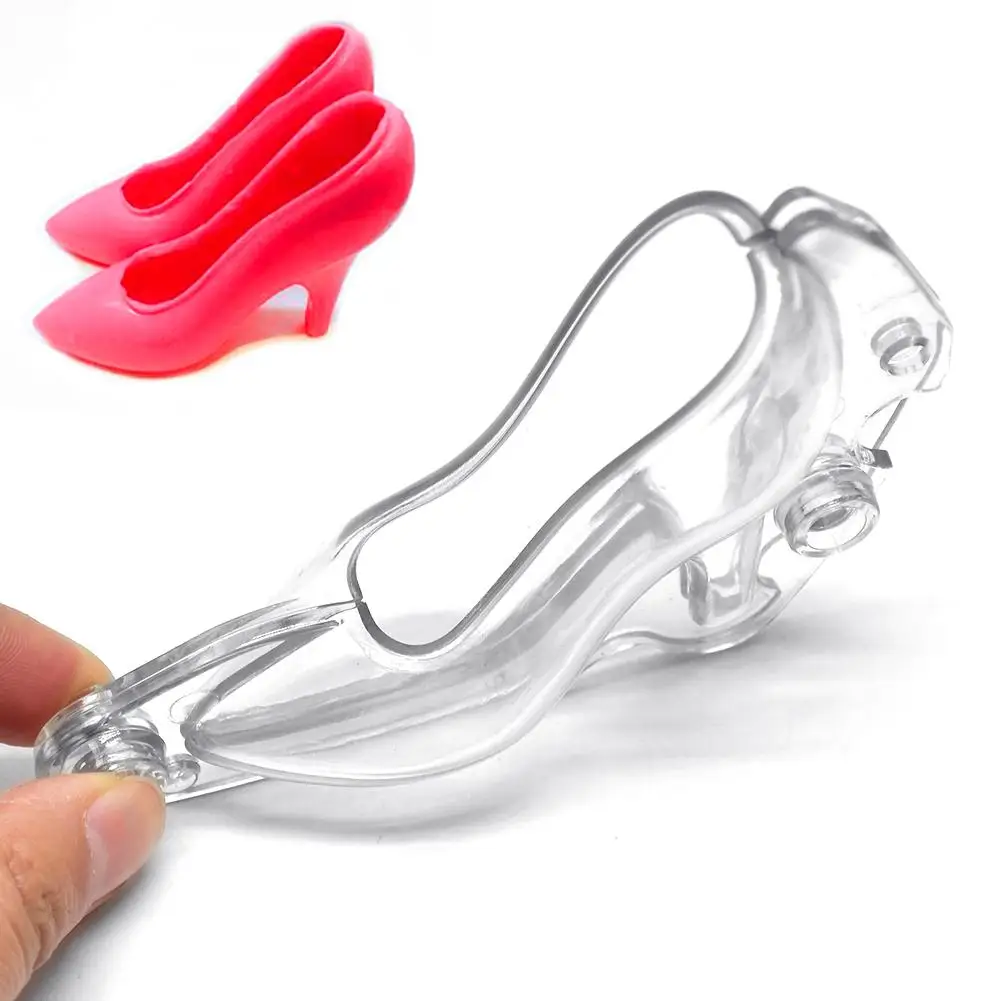 

Cake Decorating Mold Tools 3D High Heel Shoe Shape Chocolate Candy Sugar Paste Mold DIY 3D Cake Mold Baking Tools For Kitchen