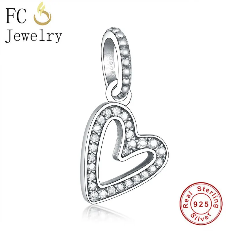 FC Jewelry подходит для оригинального бренда очаровательный браслет 100% Серебро 925