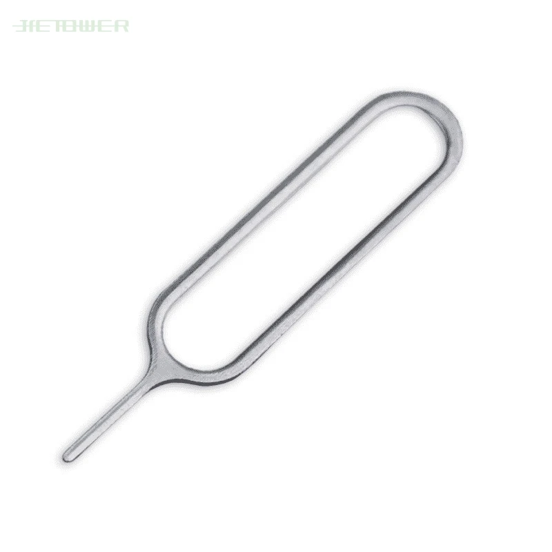 5000 шт./лот металлическая игла для извлечения лотка SIM карты iPhone 7 plus 8 X iPad Samsung S7 S8