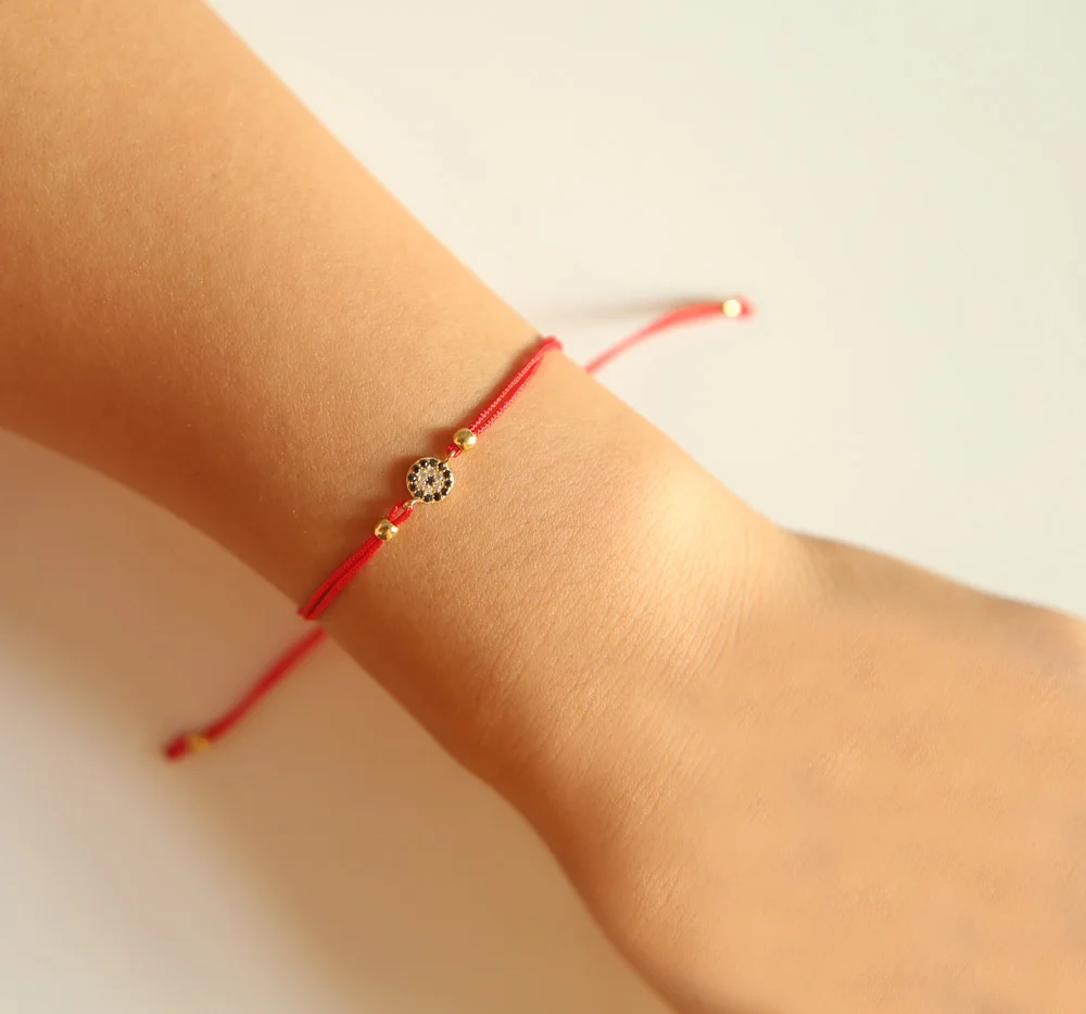 2017 Заводская нить красная оплетка сглаза синий опал Хамса рука высокое качество