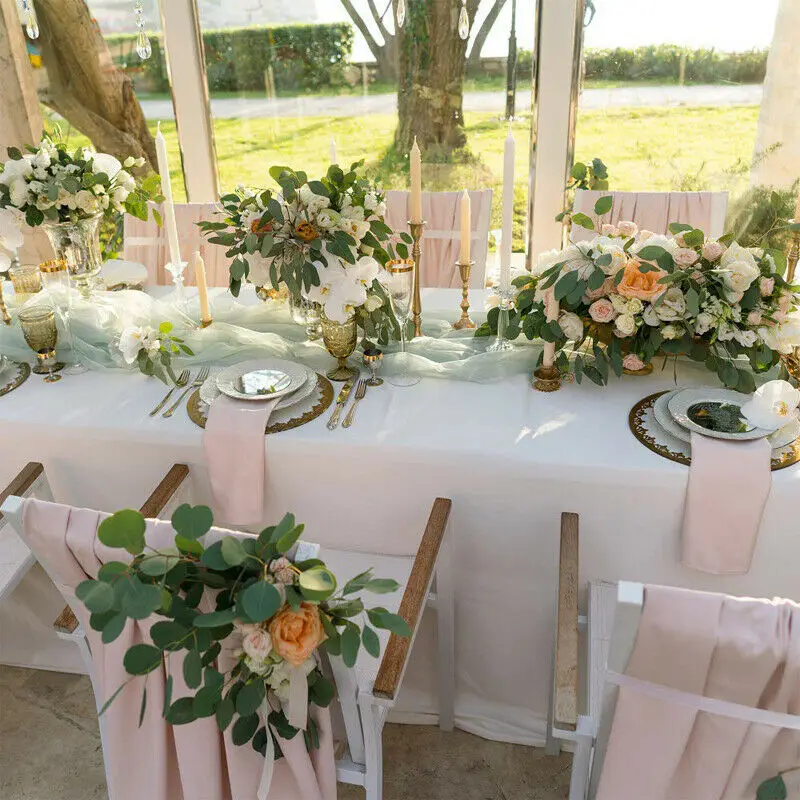 2M искусственный эвкалипт гирлянда подвесной ротанговый Свадебные зелени