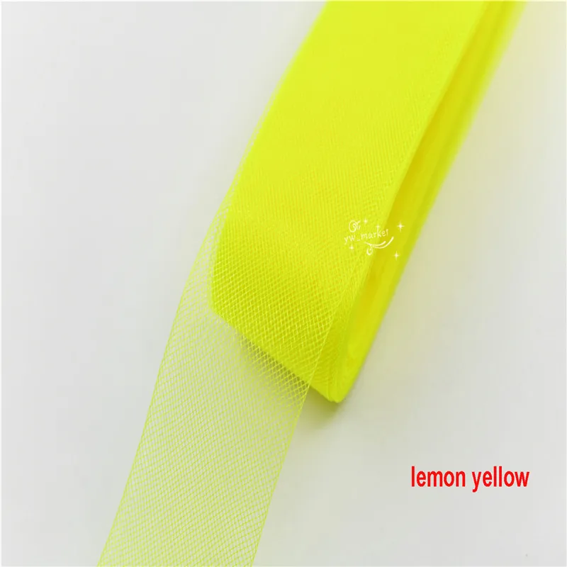 lemon yellow 3 см, 8 см, цветная плетеная ткань из конского волоса, Свадебный вуалет кринолин для платьев, шляп, аксессуары, 100 ярдов, мягкая жесткая ткань для выбора - Цвет: lemon yellow
