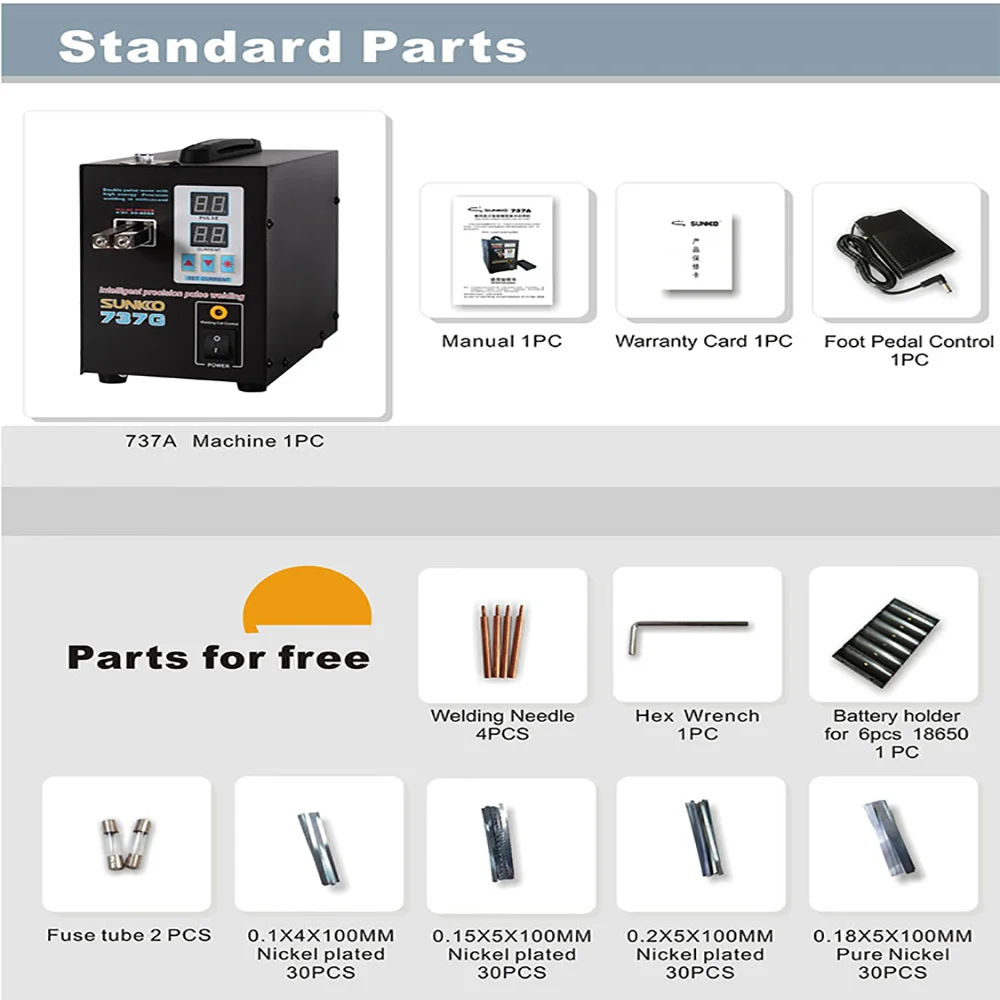

737G cylindrical battery 18650 spot welding machine for battery pack welding