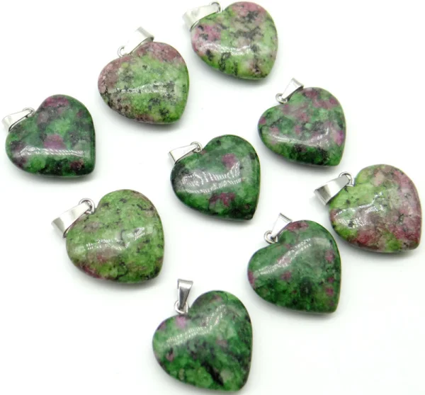 20 мм натуральный камень сердечко в форме тигрового глаза кварцевый кристалл