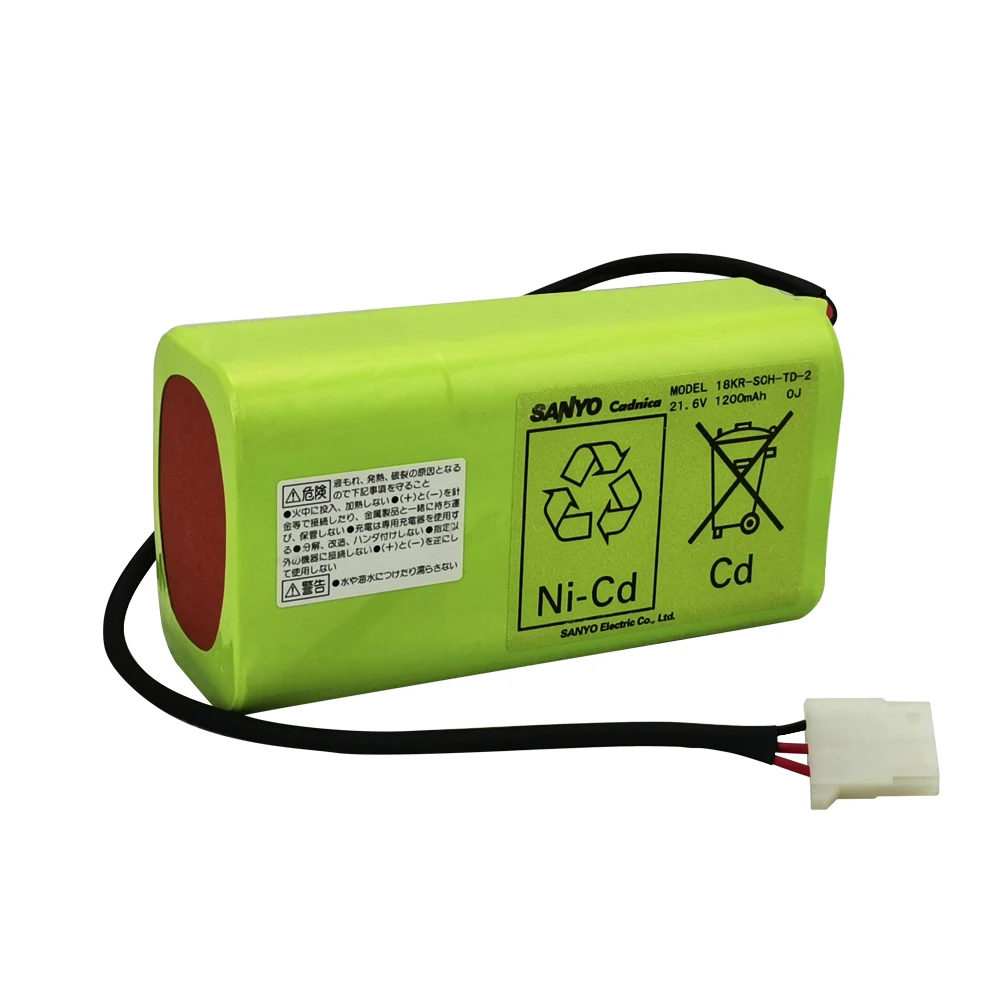 Оригинальная Аккумуляторная Батарея 18KR-SCH-TD-2 Cadnica Ni-Cd 21 6 в 1200 мАч для SANYO сделано