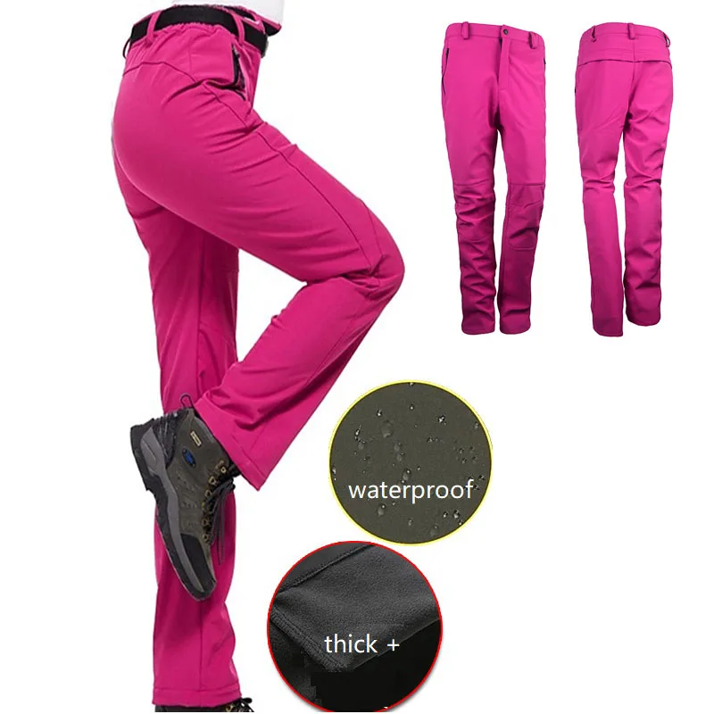 Женские зимние Походные штаны для отдыха весенние водонепроницаемые