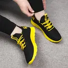 Летние кроссовки, мужская рабочая обувь для спортивной обуви, спортивные кроссовки, черные, желтые кроссовки, Giay Gym Tennis спортивная обувь для мужчин