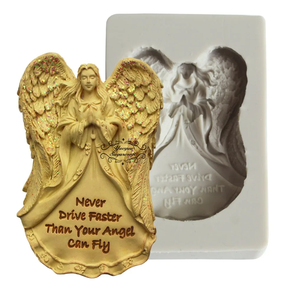 CK-SM-2207 Yueyue Sugarcraft Angel baby силиконовая форма помадка форма для украшения торта инструменты форма для шоколадной мастики - Цвет: CK-SM-2207