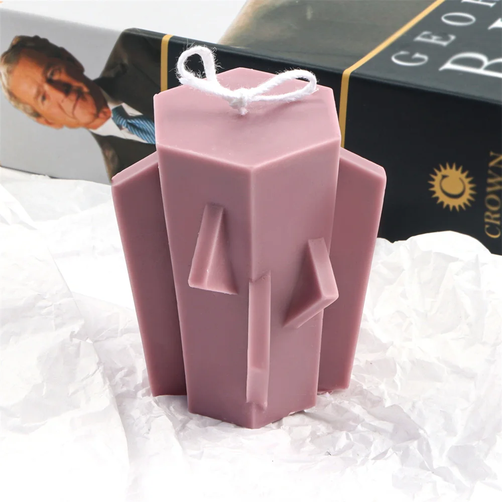 3D силиконовая форма для лестницы плоского моста свечи платформа с шестигранной