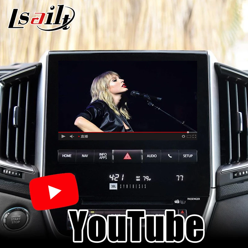 Мультимедийный видеоинтерфейс CarPlay/Android для Land Cruiser LC200 VXR GXR 2013 2020 включая Android auto
