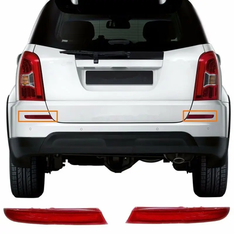 Оригинальный отражатель заднего бампера в сборе LH + RH 2 шт для Ssangyong Rexton 2012-2018 8390108C00