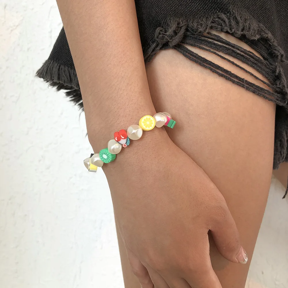 30Pcs/Lot 10mm Fruit Animal Beads Polymer Clay 45 Style Spacer For Jewelry Making DIY Bracelet Necklace | Украшения и аксессуары