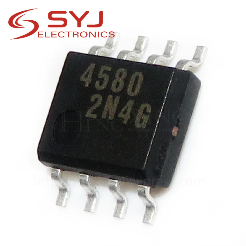 

5pcs/lot NJM4580M JRC4580 4580D 4580 SOP-8 In Stock