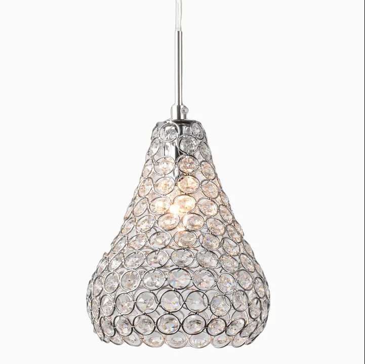 

modern crystal hanging lamp luminaire suspendu lustres para quarto cocina accesorio avizeler ventilador de techo