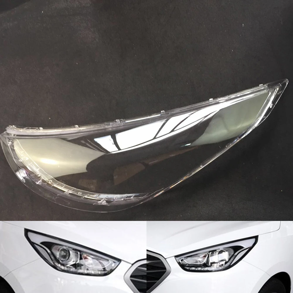 Объектив автомобильной фары для Hyundai IX35 2013 2014 2015 крышка сменный объектив
