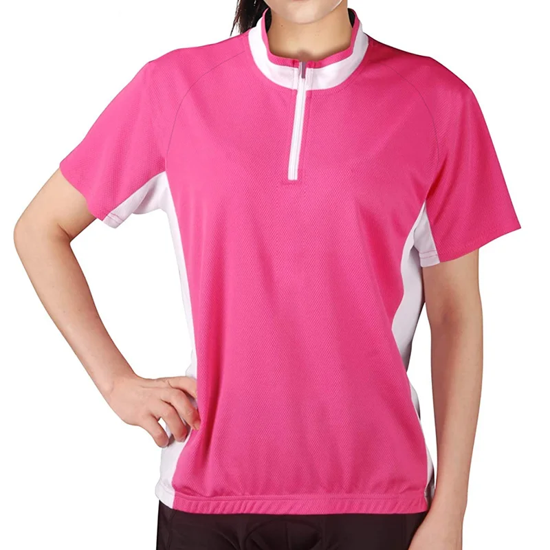 

Pro Women Summer Short Cycling Jersey Wear Road Mtb Bike Shirts Motocross Ride mountain Maillot Clothing Breathable Sport Tops