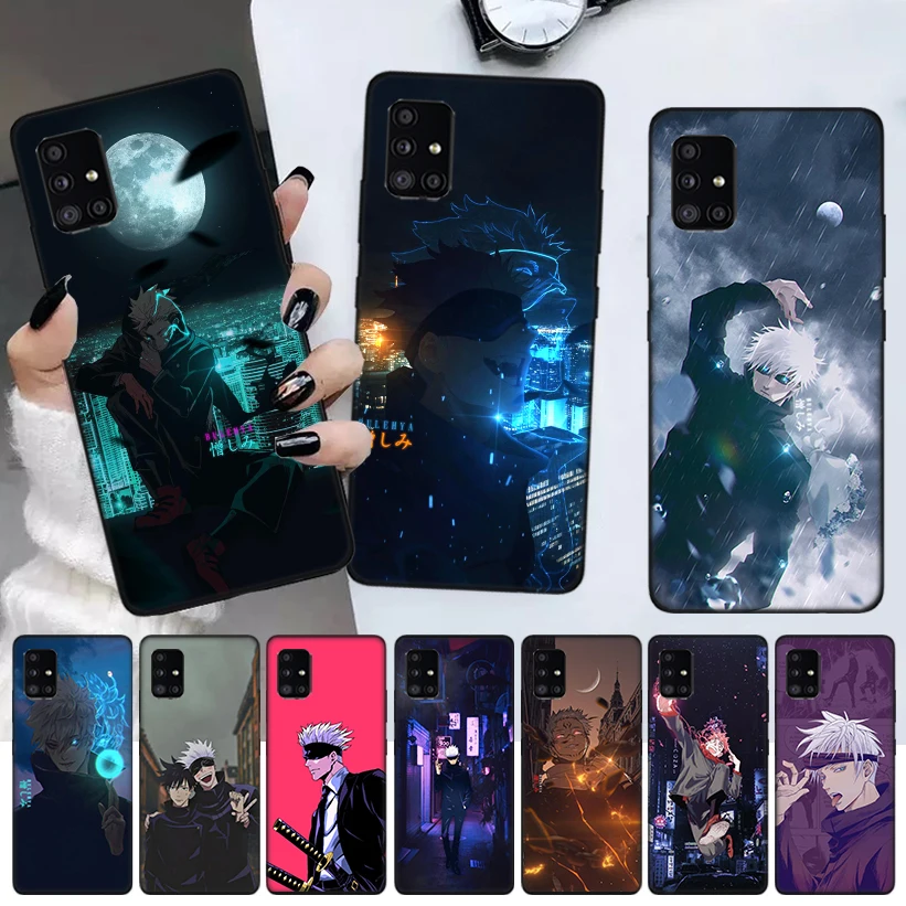 

Jujutsu Kaisen Gojo Satoru Case For Samsung Galaxy A52 A51 A71 A72 A12 A22 A32 A42 A21S A31 A41 A02S A11 A01 Cover Coque Funda