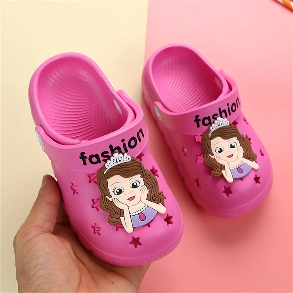 Кроксы для мальчиков и девочек светильник зящие летняя обувь сада дома|Сандалии|