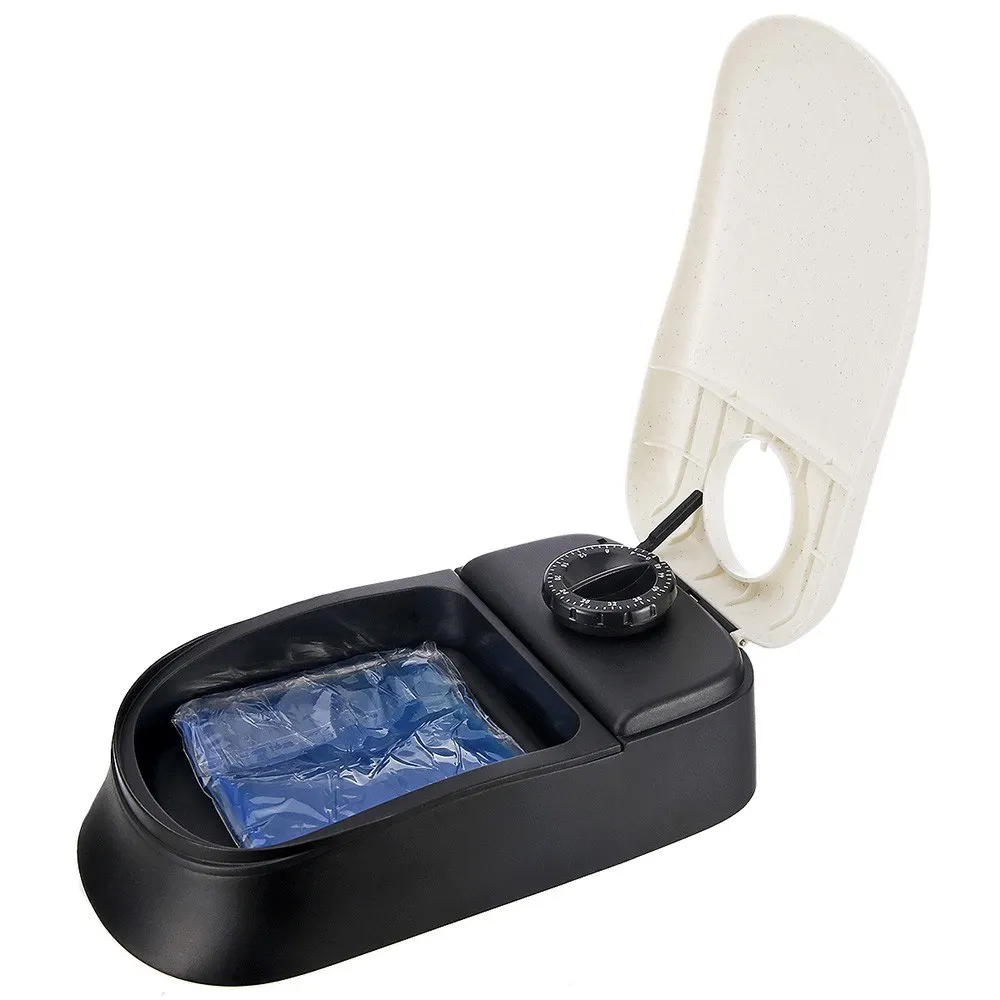 Автоматическая кормушка для домашних питомцев дозатор времени собак кошек сухой