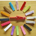 Зажим типа крокодил для волос полностью на подкладке покрытый корсажная лента 1,8 