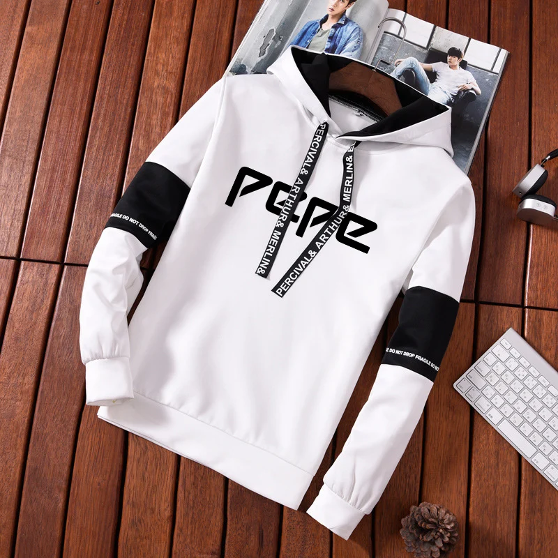 

Men's Hoodie or Pants Hip Hop Long Sleeve Hooded Pullover Oversized Kangaroo Pocket Sweatshirt or Sweatpants