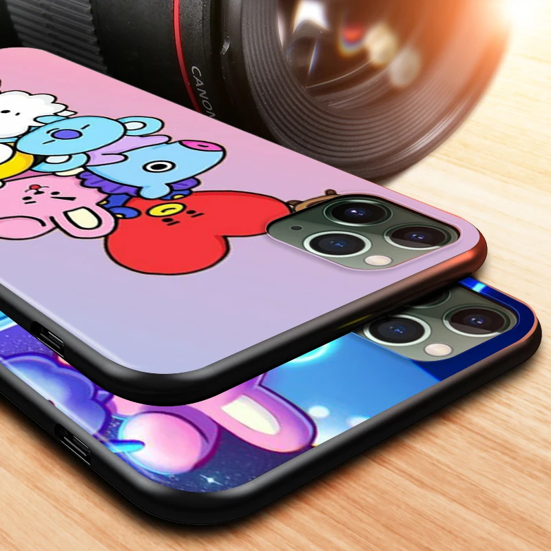 

Fashion Cute BT21 for Apple iPhone 12 Mini 11 XS Pro Max X XR 8 7 6 6S Plus SE 5 5S 2020 Phone Case