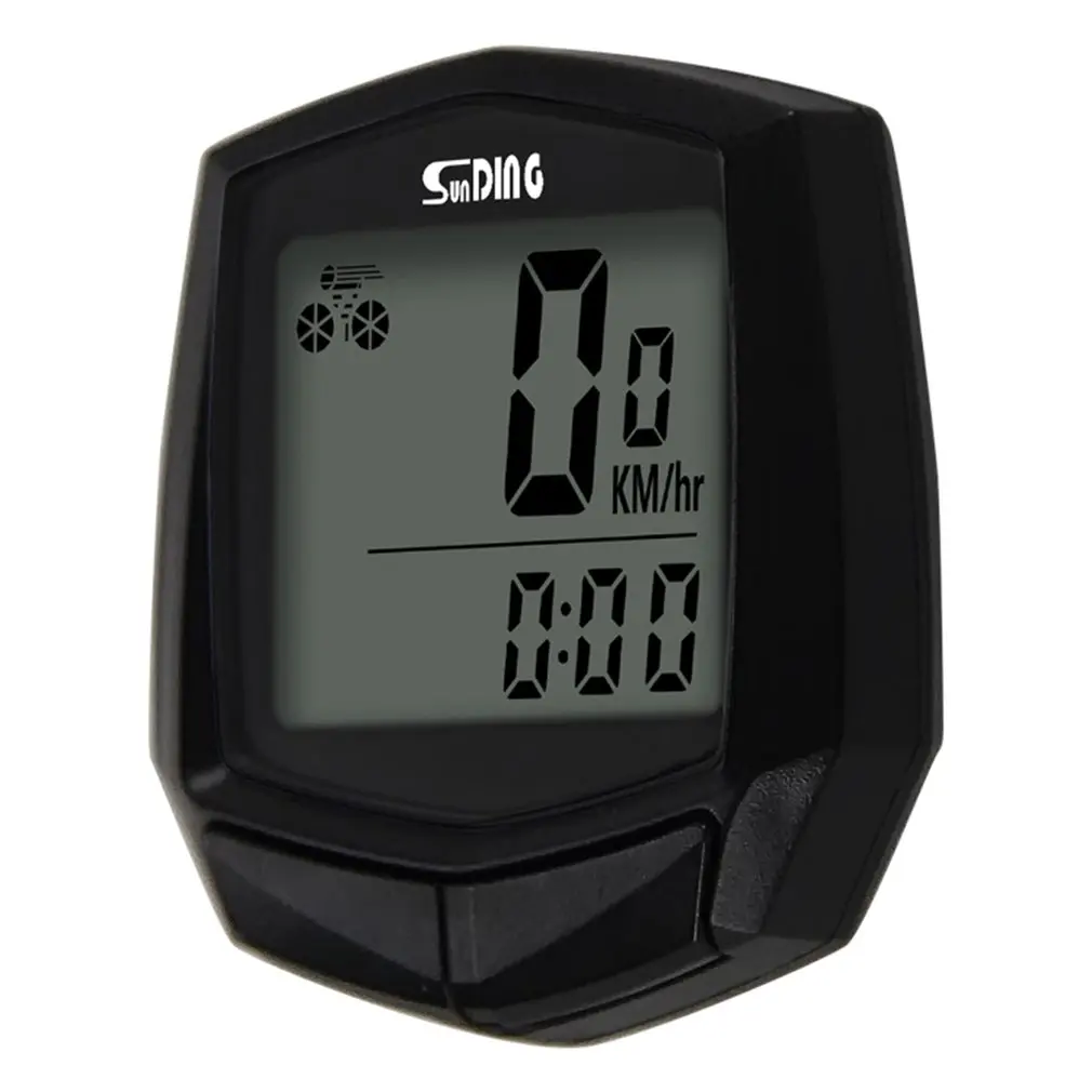 

SUNDING Bike Wired Stopwatch Bicycle Multifunction Computer Speedometer Odometer Sensor Outdoor Sport Accessories SD-581