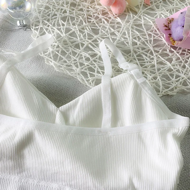 

Seamless Tube Top Women Bras Underwear Comfortable Criss-Cross Adjustable Bra Lingerie