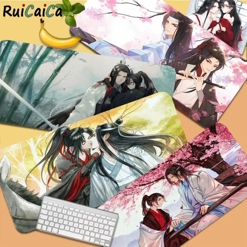

Резиновый коврик для мыши RuiCaiCa mo dao zu shi, для игроков, настольных ПК, ноутбуков