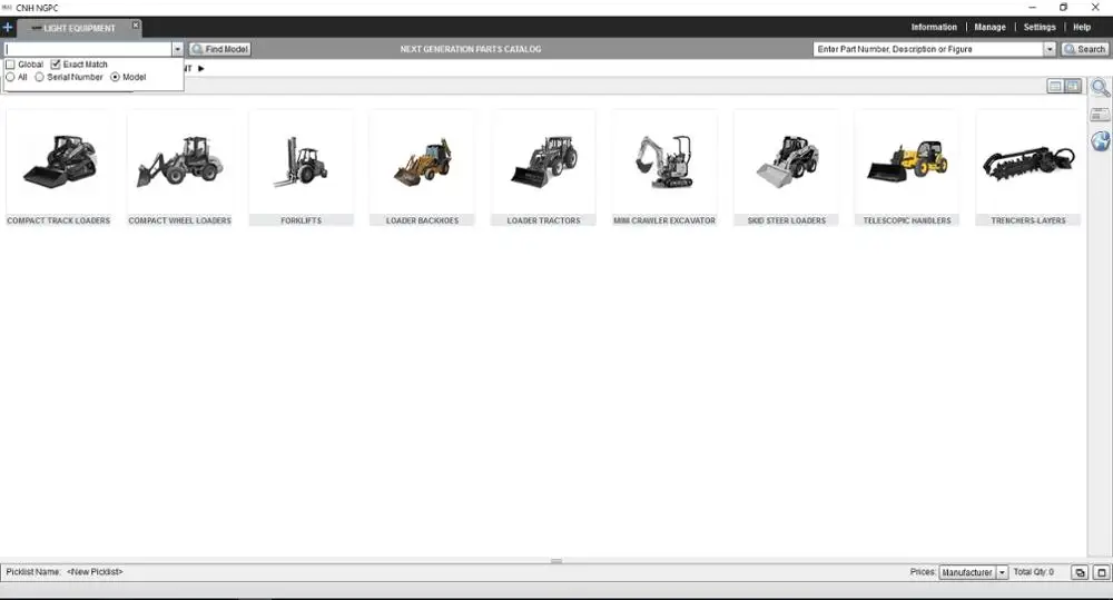 Чехол-конструктор нового поколения Европейский каталог запчастей [07 2019] |