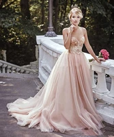 blush off shoulder tulle prom dresses sexy sequin spaghetti strap sleeveless bridal gowns robe soir%c3%a9e femme vestidos de noche