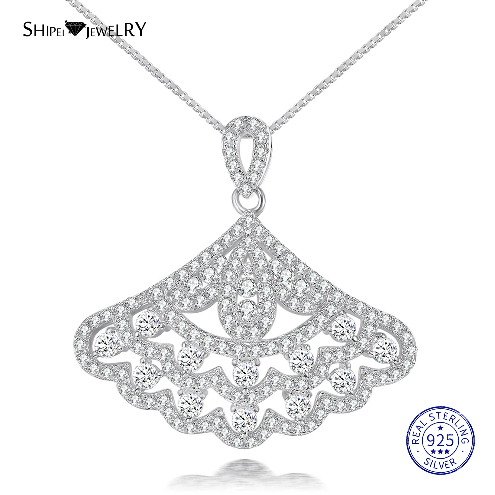 Женское ожерелье с подвеской в виде сапфира розовое золото желтое серебро 100%