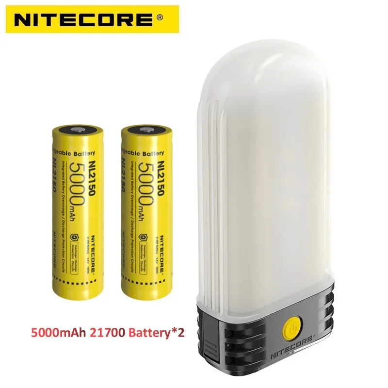

NITECORE LR60 светодиодный светильник рь для кемпинга 280 люмен внешний аккумулятор 18650/21700 зарядное устройство Быстрая Зарядка вход