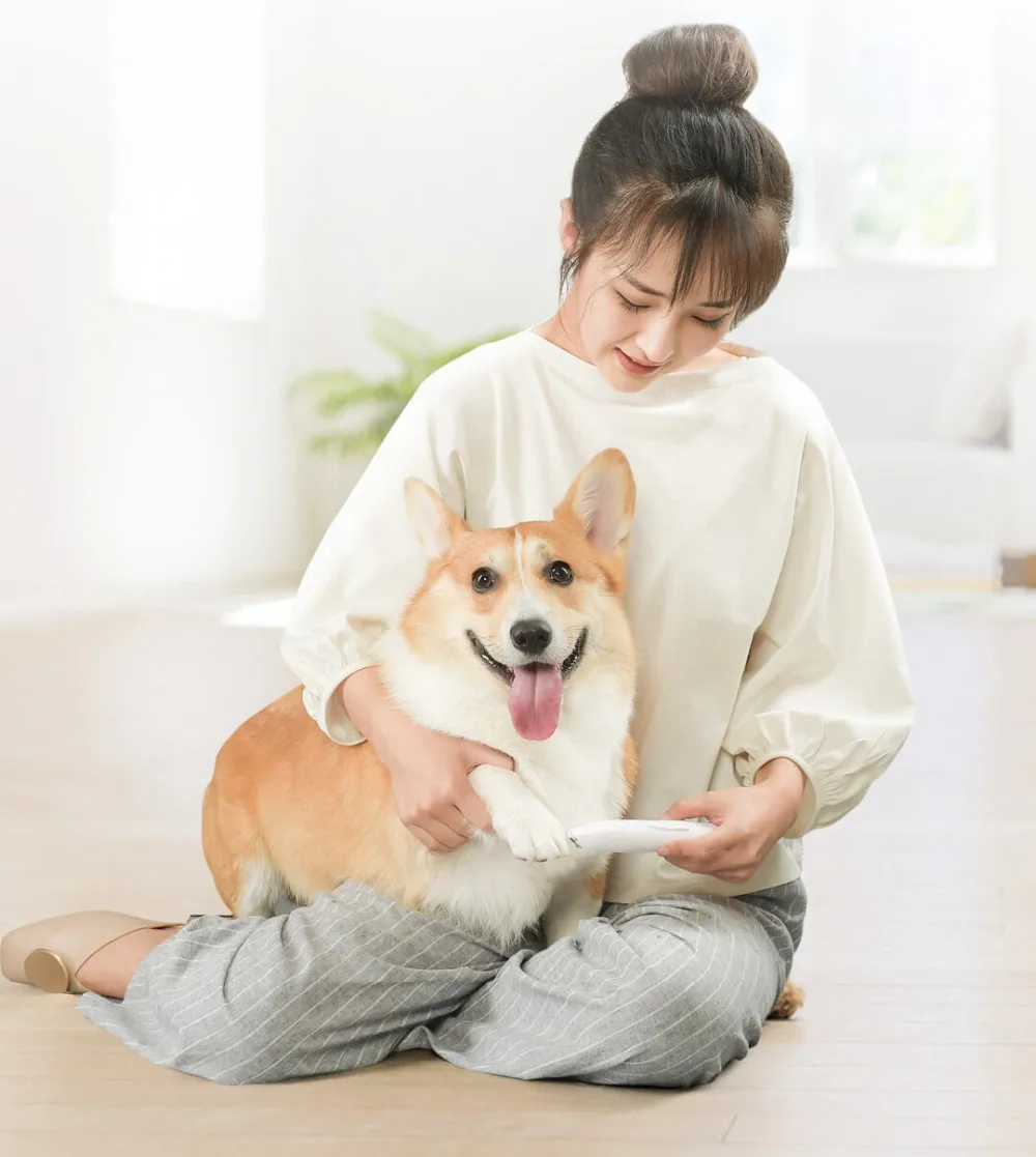 Xiaomi Pawbby Pet бритва предохранительный резак головка Низкая вибрация низкий уровень шума не застревает волосы часть бритвы для домашних животных ноги уха