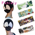 Женская лента для волос с узелком, лента для волос с принтом в пучок, повязка на голову, летняя заколка для волос, модные тканевые ленты для волос, инструмент для плетения волос