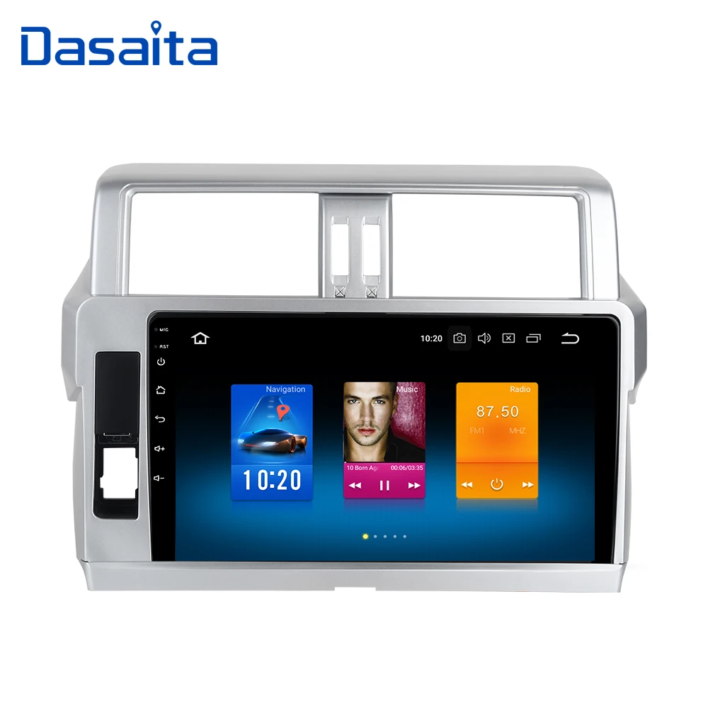 Автомобильный 2din android GPS для Toyota Prado 150 2014 + головное устройство мультимедийной