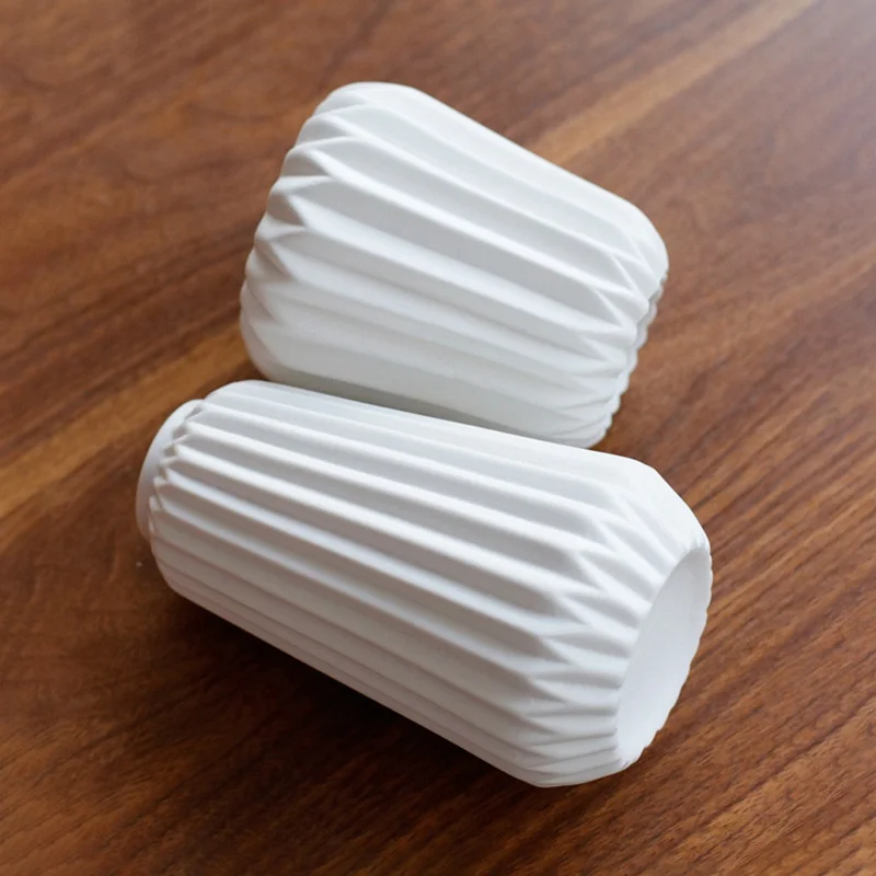 Набор из 2 штук ваза для оригами матовая керамическая цветов Элегантная