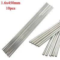 10pcs silver aluminum welding rod low temperature metal soldering brazing rods 1 6mmx45cm with corrosion resistance