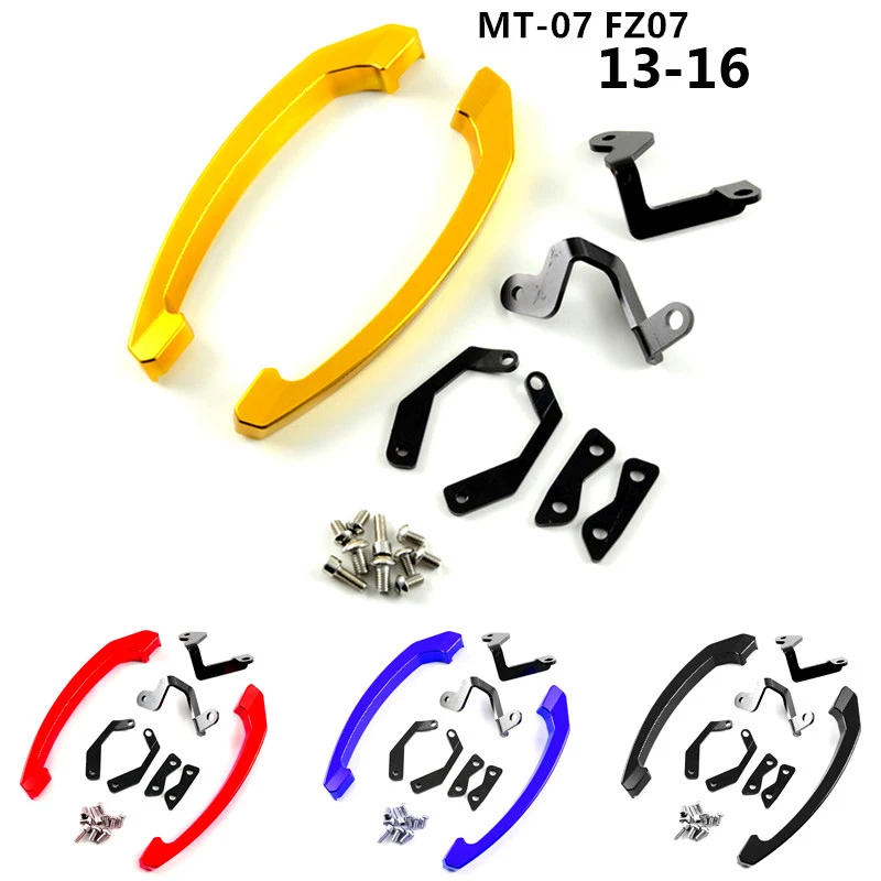 Новинка 2019 пассажирский подлокотник для мотоцикла сиденья поручни Yamaha FZ 07 FZ07 MT MT07
