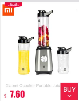 Xiaomi mijia Ocooker из нержавеющей стали, молодежная портативная соковыжималка, машина для приготовления фруктов и овощей, точечный переключатель, Пылезащитная