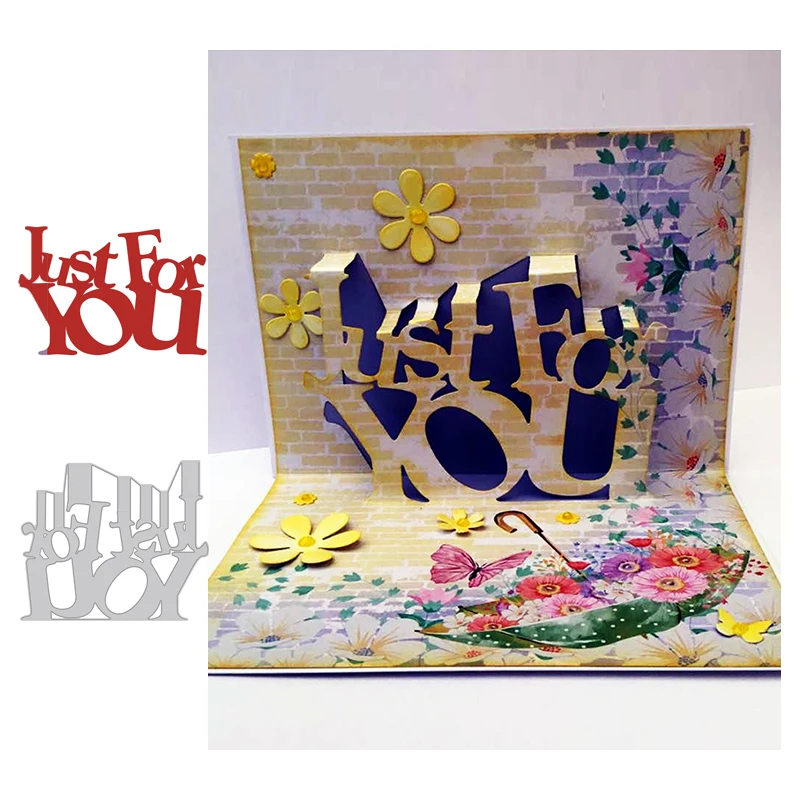 Birthday Greeting Card Craft Metal Cutting Frame Templates Scrapbooking Embossing Paper Cards Photo Album Stencils Dies | Дом и сад