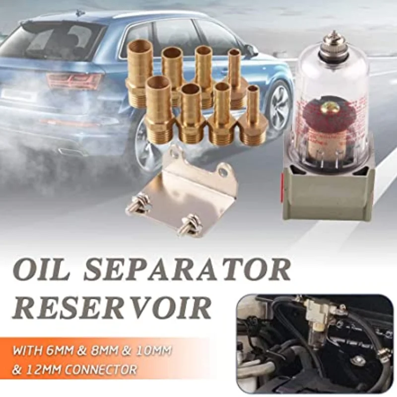 SMC air filter small vacuum filter automobile refitting parts oil filter  reduce coke and prevent engine carbon deposition
