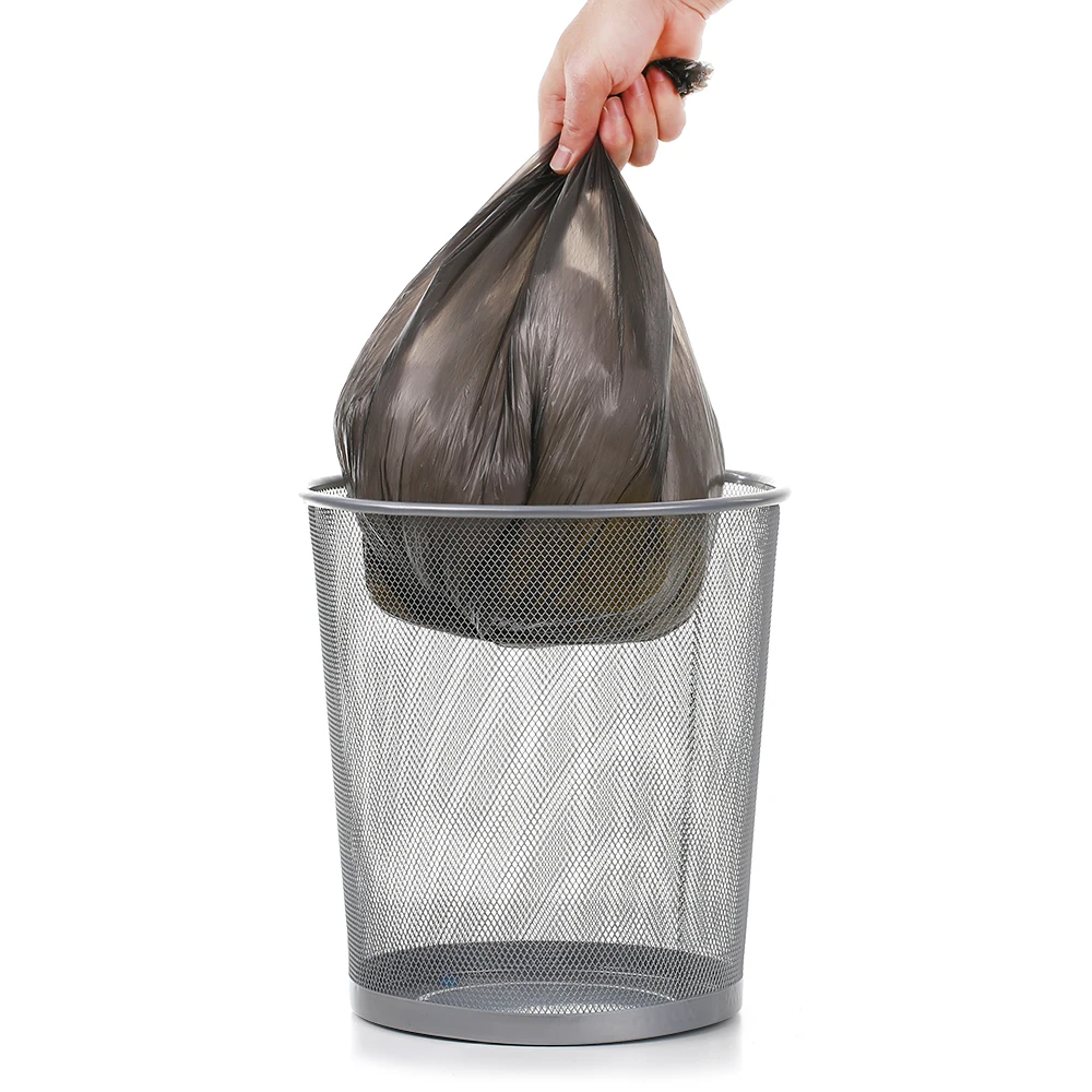 5 рулонов 100 шт пластиковые мешки для мусора мусорные экологически чистые кухни