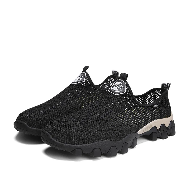 

Summer 2021 New Men's Mesh Shoes Outdoor Leisure Mountaineering Shoes Breathable Mesh