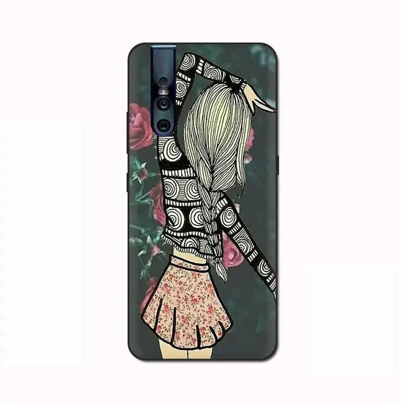 B1 С надписью Best Friends Matching ТПУ чехол для телефона для VIVO Y11 V15 S1 V11 Y83 Pro V9 V7 V5 Y17 Y55s Y69 Y71 Y81s Y91C Y93 Y66 X9s - Цвет: B1