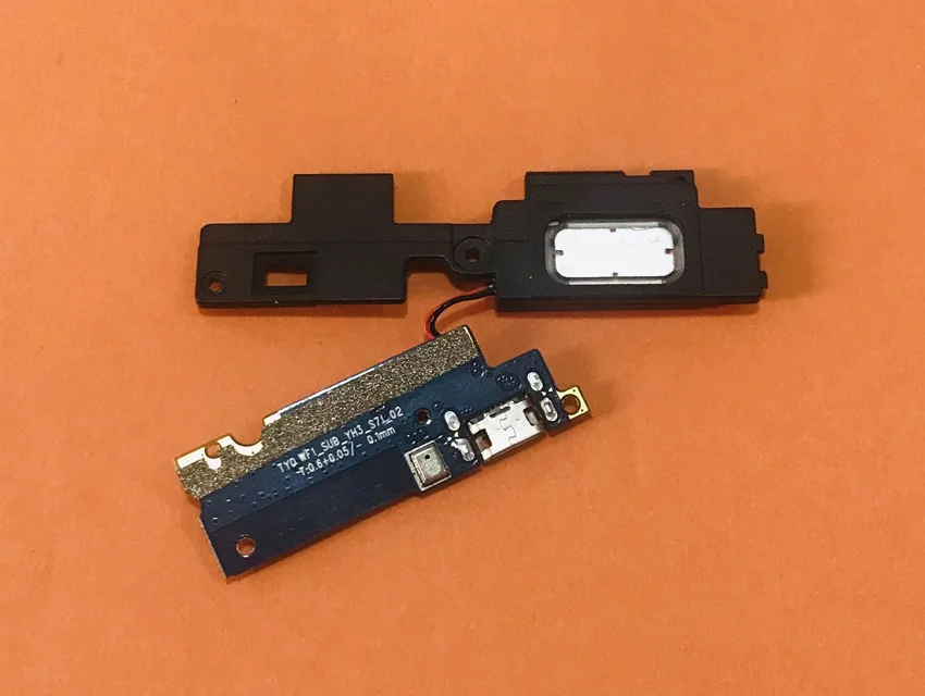 Б/у оригинальная зарядная плата с USB-разъемом + Громкий динамик для UHANS S3 MTK6580AW Quad